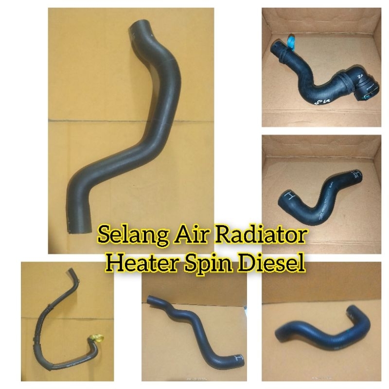 Jual Selang Radiator Atas Bawah Heater Chevrolet Spin Diesel Original ...