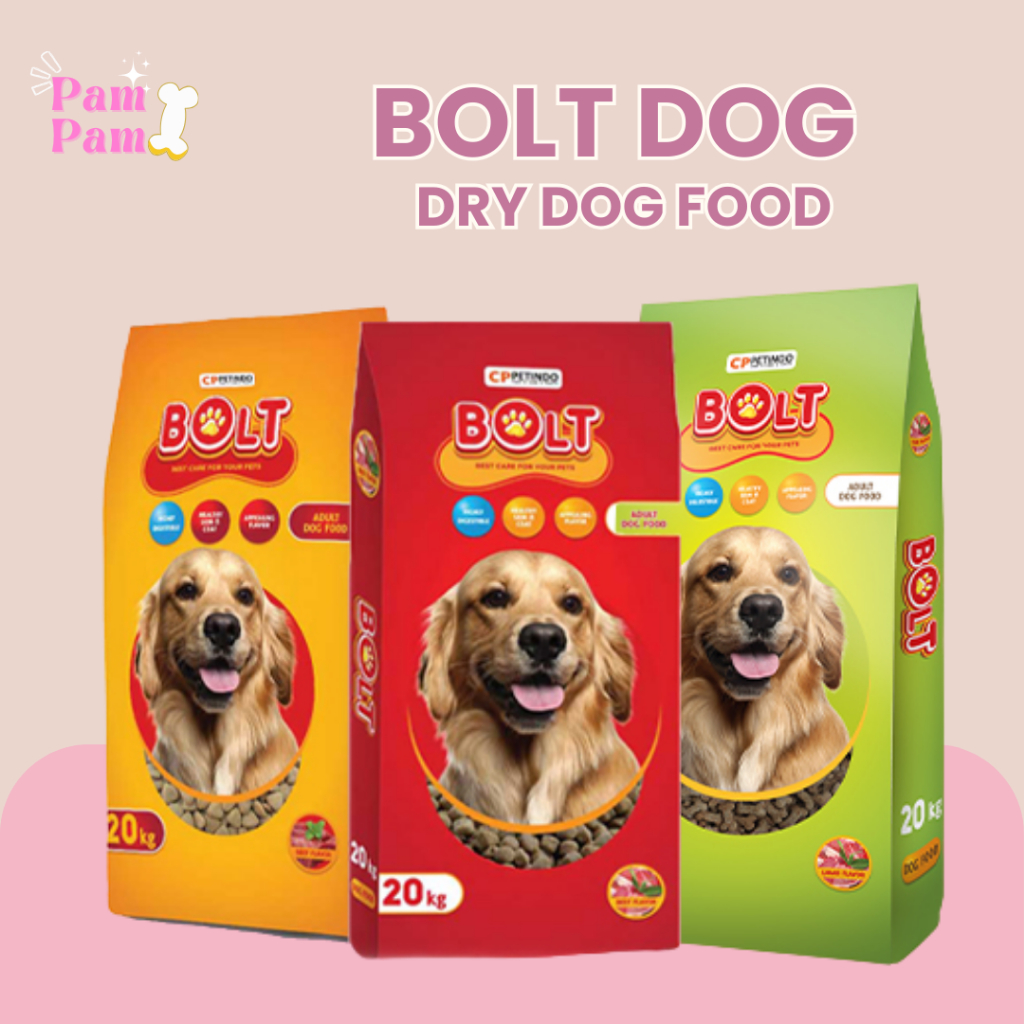 Jual Bolt 20kg Dog Food BOLT Zak 20 kg Makanan Kering Anjing 20 kg
