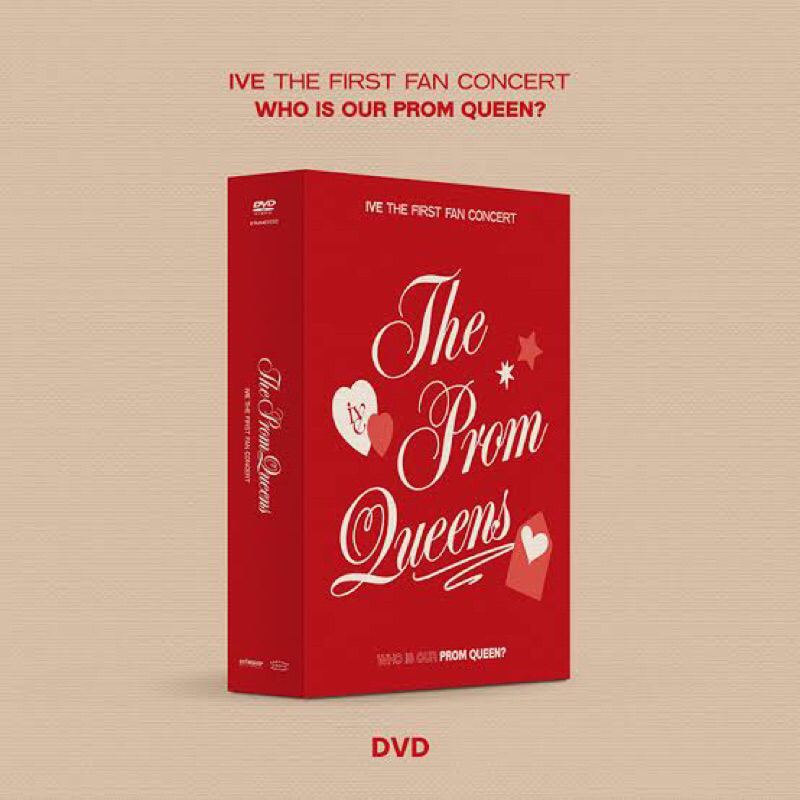 Jual READY STOCK OFFICIAL IVE THE FIRST FAN CONCERT THE PROM QUEENS DVD ...