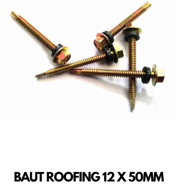 Jual BAUT ROOFING 12 X 50 PER 25PCS/Baut Roofing Baja Ringan 12 x 50 ...