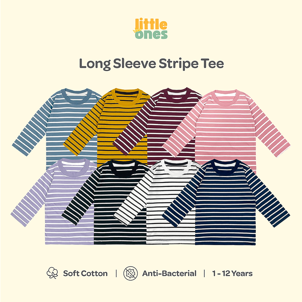 Little M Stripe Pocket Kaos Anak Laki-laki main image 0