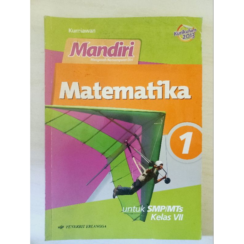 Jual Mandiri Matematika Kelas 7 SMP Erlangga | Shopee Indonesia