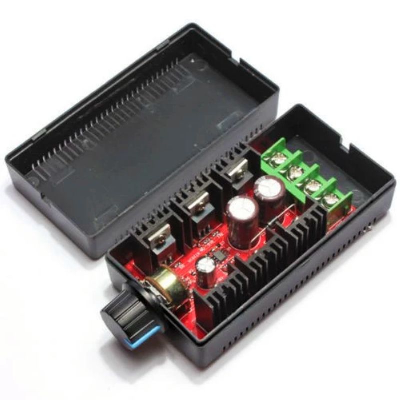 Contrôleur De Vitesse Moteur DC – 10-50V 40A PWM – 2000W Max – 12V 24V 48V (neuf)