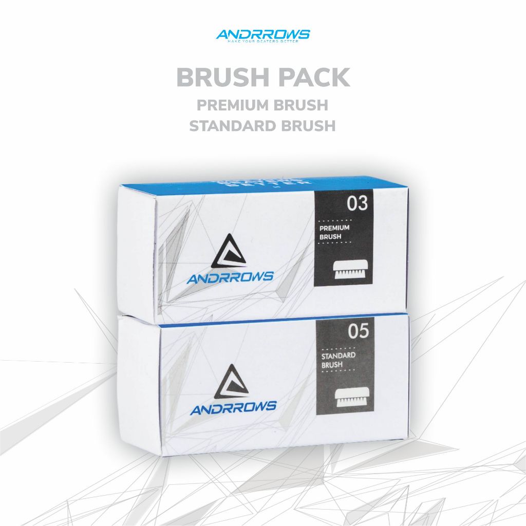 Jual Andrrows - Shoe Cleaner - Brush Pack | Shopee Indonesia