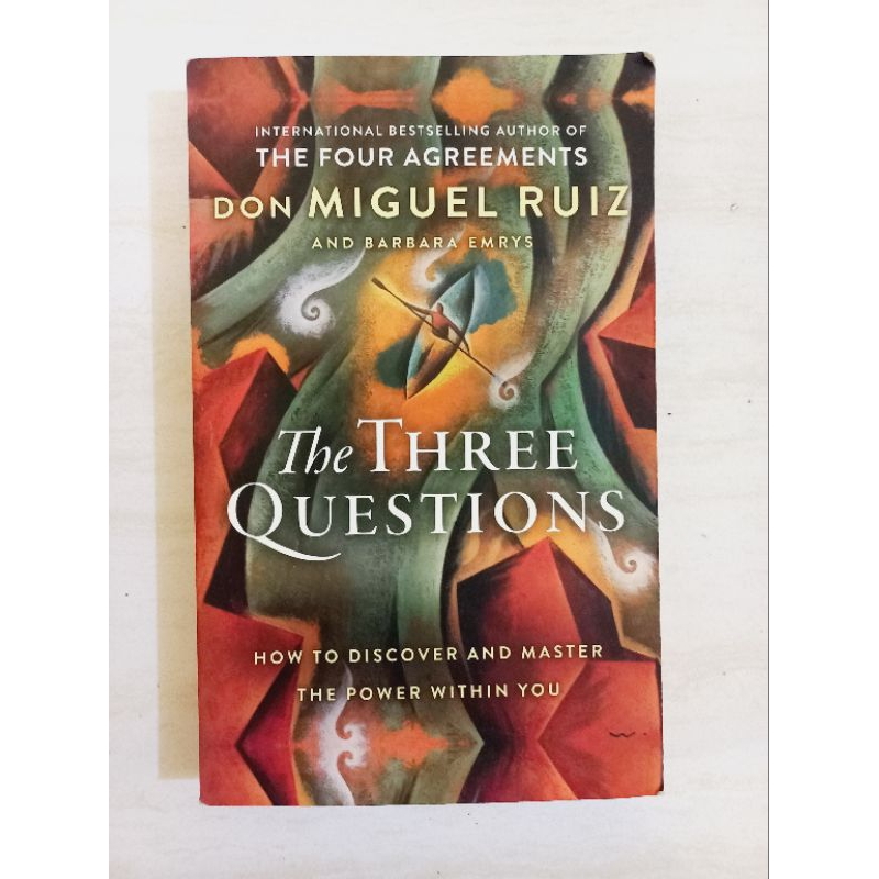 Jual the three questions don miguel ruiz barbara emrys buku import