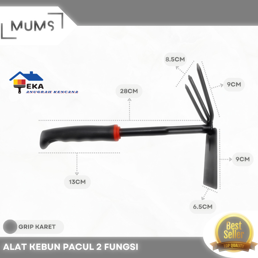 Jual Alat Kebun 2 Fungsi Garpu Cangkul Pacul Garukan Tanah Tanaman ...