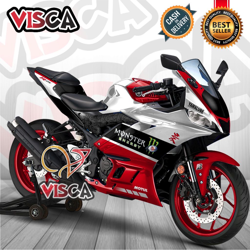 Jual Decal R25 Full Body Decal Yamaha R25 NEW Stiker R25/R3 Full Body ...