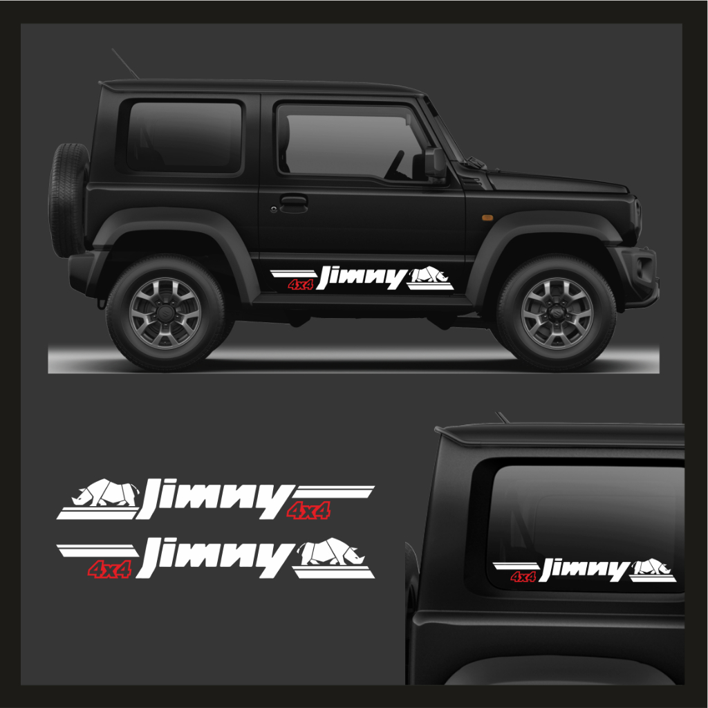 Jual Sticker Jimny 4x4 / Stiker Mobil | Shopee Indonesia