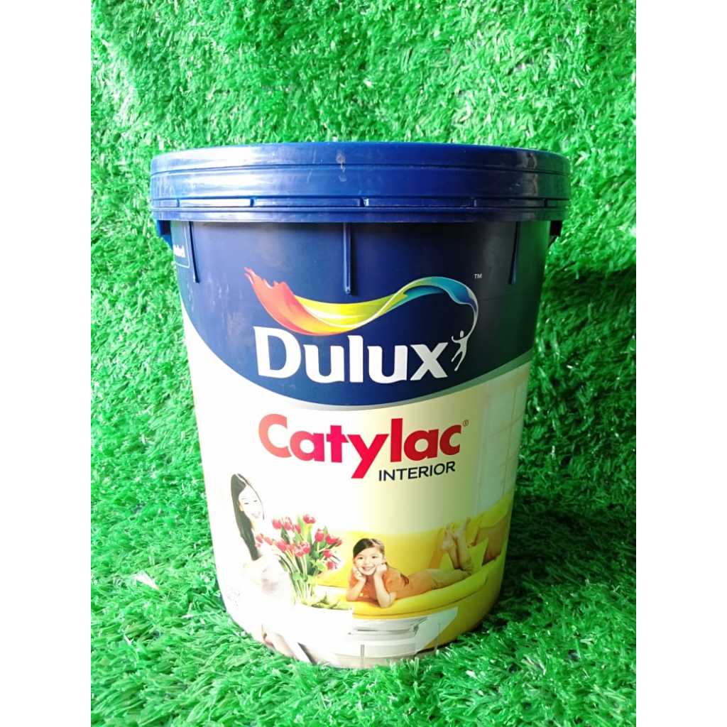 Jual CAT TEMBOK DULUX CATYLAC 5KG. CAT DINDING INTERIOR. VARIAN PUTIH ...