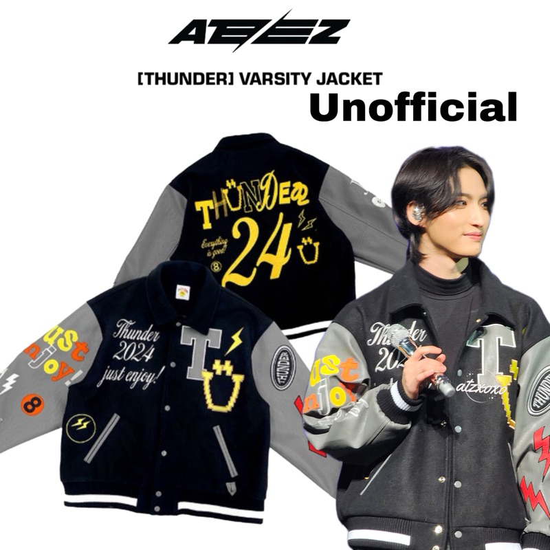 ATEEZ THUNDER VARSITY JACKET ジャケット