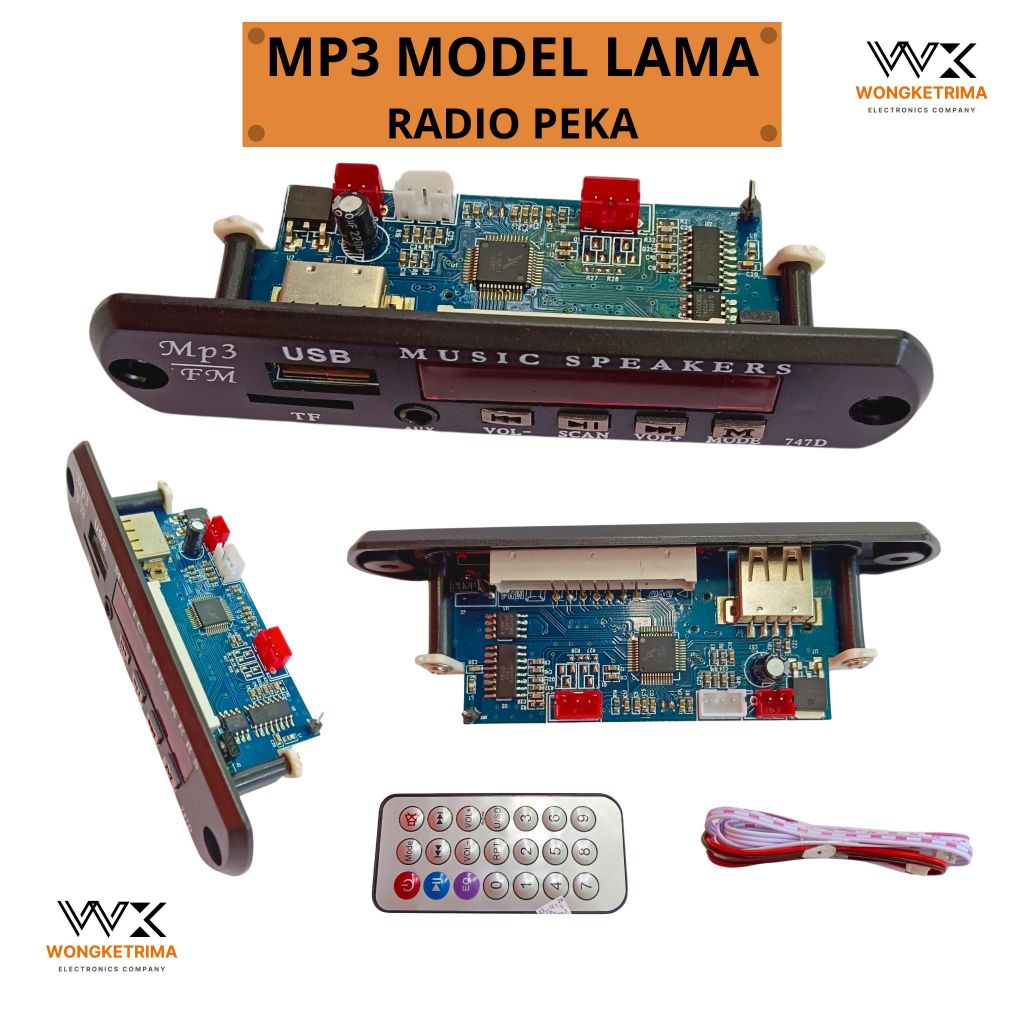 Jual Modul mp3 radio sangat peka model lama tanpa bluetooth Shopee