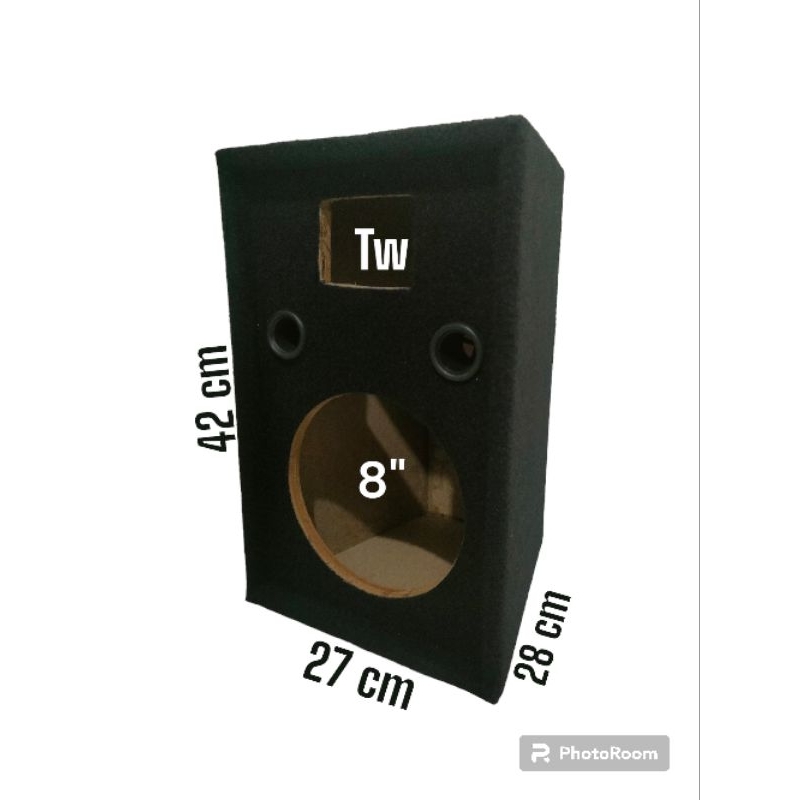 Jual Box Speaker Line Array 8 Inch + Tweteer Shopee Indonesia