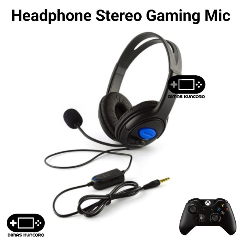 Jual Headphone Stereo Gaming MIC xbox one series s x microphone headset