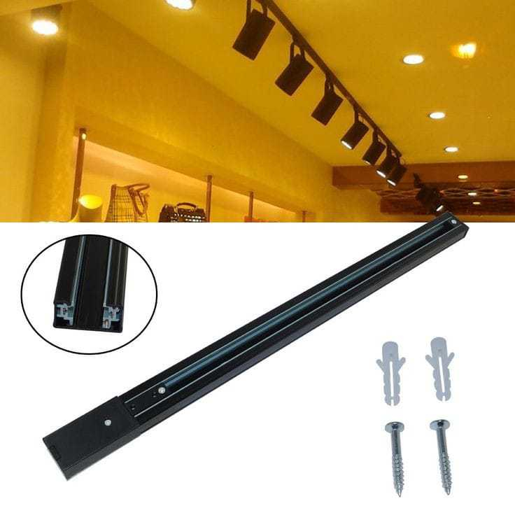 Jual Spot Track Rell Lampu Sorot /Rell Lampu Spot Light/Rell Lampu 2 ...