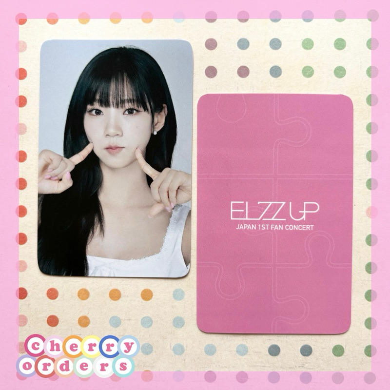 Jual EL7Z UP Trading Card Photocard : Japan 1st Fan Concert