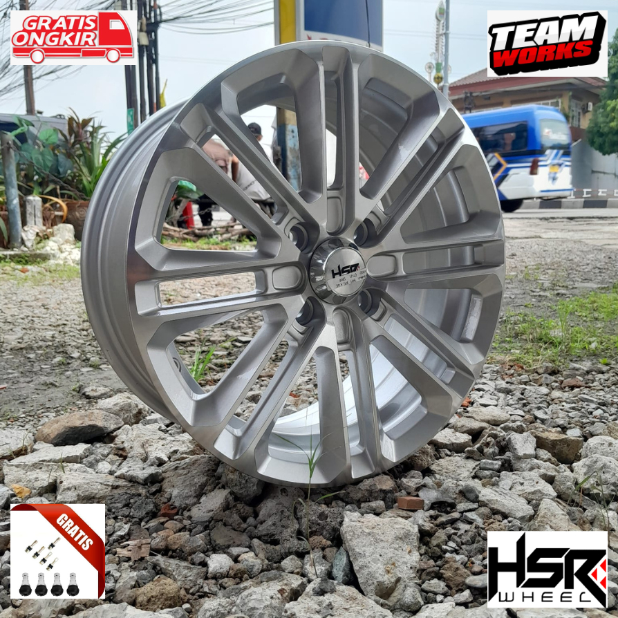 Jual VELG MOBIL RACING HSR WHELLS ORIGINAL TYPE ALKANI R15 COCOK UNTUK ...