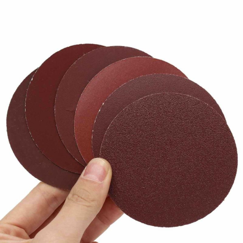 Jual Amplas Bulat Velcro 4