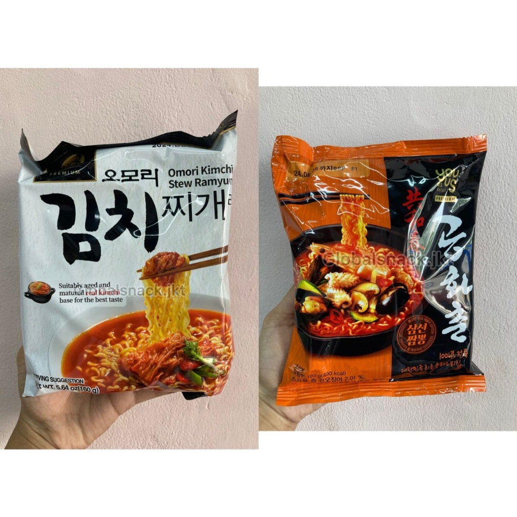 Jual YOUUS GONGHWACHUN SAMSUN JJAMPPONG JJAMPONG NOODLE / OMORI KIMCHI ...