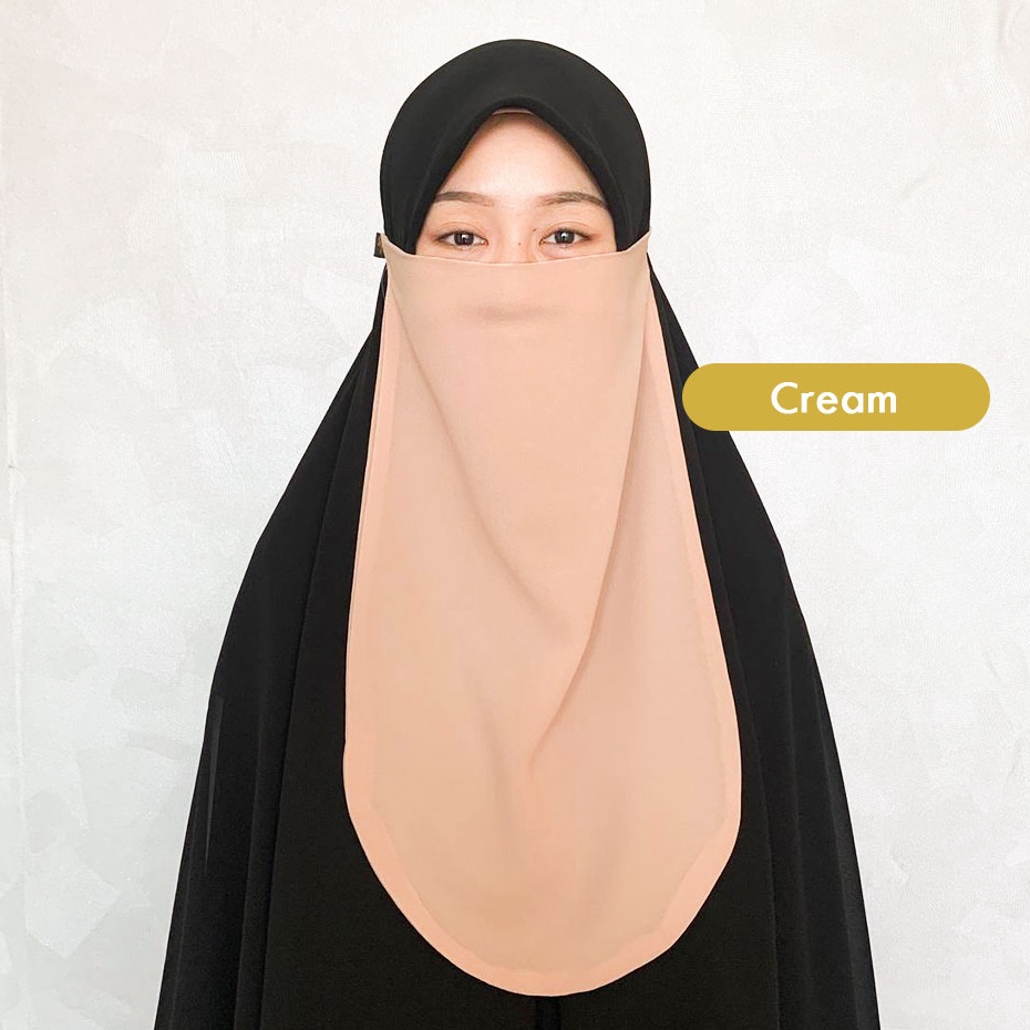 Jual Official Shop Maslaha Niqab l Niqab Tali Maslaha l Cadar Tali ...