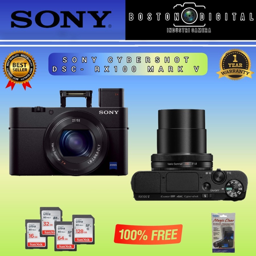 Jual SONY CYBERSHOT DSCRX100 V / CAMERA DIGITAL SONY DSCRX100 MARK V