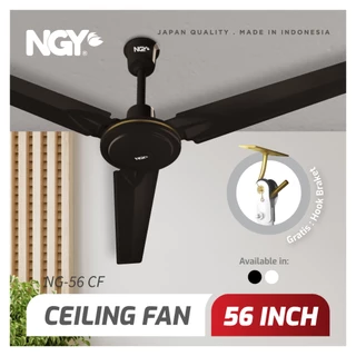 Kipas Angin Plafon NAGOYA (Ceiling Fan) 56" - Baling Besi - NG56CF
