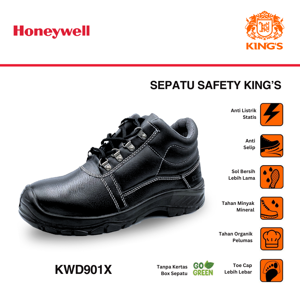 Jual Sepatu Safety Kings Safety Shoes Original KWD901X Shopee Indonesia