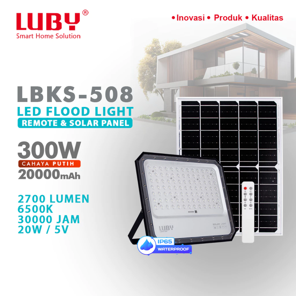 lampu sorot luby lbks 508 series