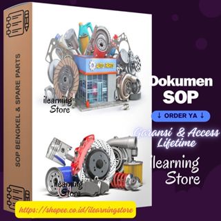 Jual [SOP 37] Bengkel & Spare Parts - Cocok Untuk Usaha Bengkel + Bonus ...