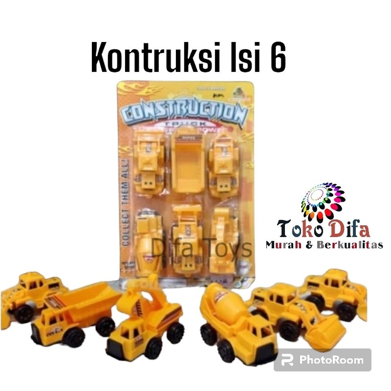 Jual DT Toys- MAINAN BERBAGAI MACAM TRUK CONTRUCTION | Shopee Indonesia