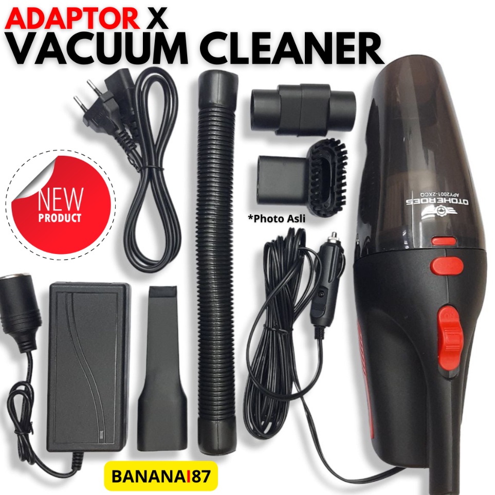 Jual Kirim langsung Satu Paket Vacuum Cleaner Penyedot Debu Mobil ...
