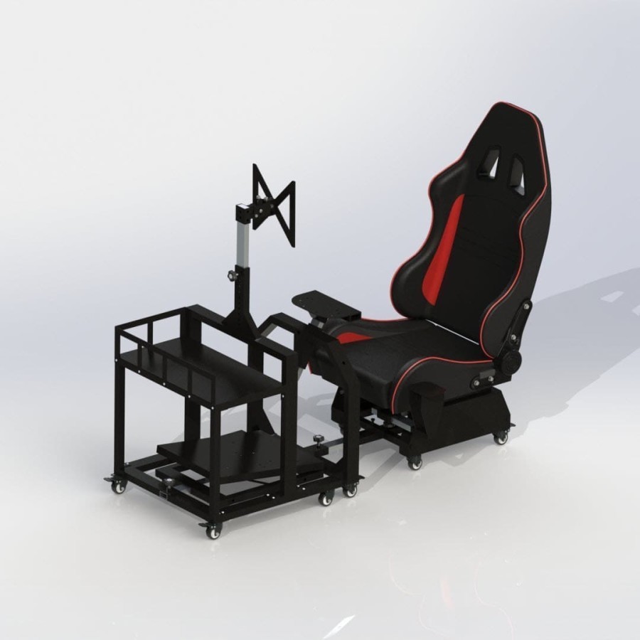 Jual Racing Simulator Chair Flexi Gameseat (Set Kursi+Mounting TV ...