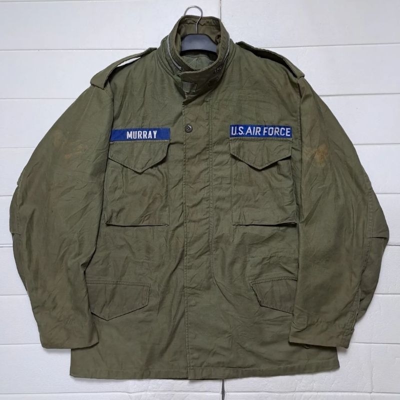 ✓日本製 vintage JOHN OWNBEY 正しく M-65 leather