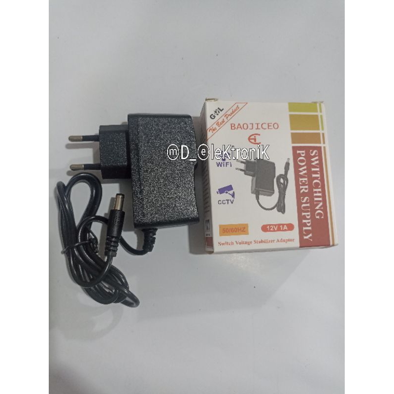 Jual Adaptor receiver KVision, optus, gaediner, lgsat 12V/1A murni