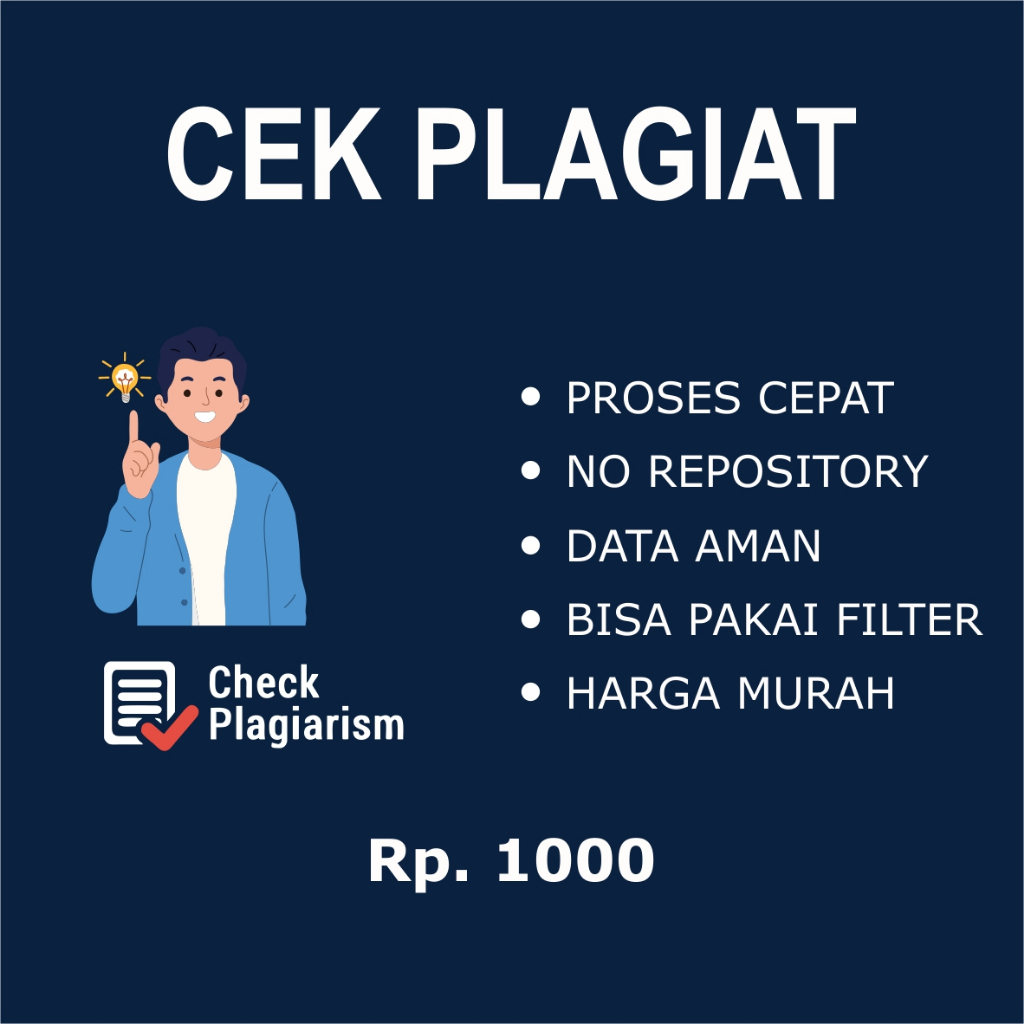 Jual cek plagiarisme cek turnitin no repository proses cepat
