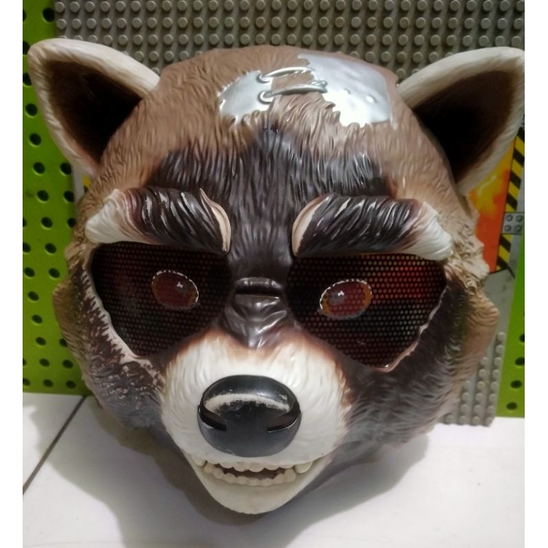 Jual Topeng Mask Rocket Racoon Guardian Of The Galaxy Skala 1:1 ...