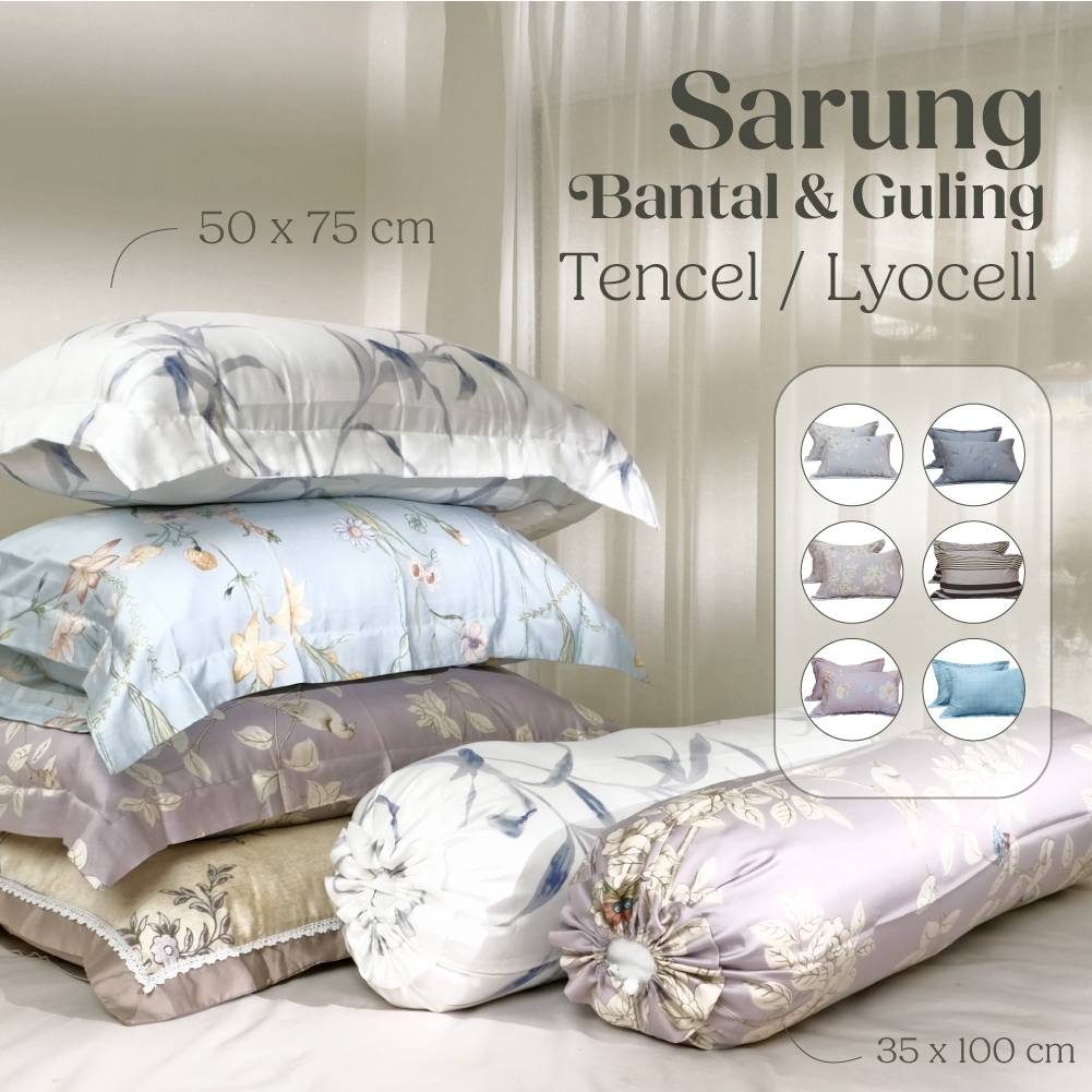 Jual Sarung Bantal Dan Sarung Guling Serat Bambu Organic/Bamboo Organic ...