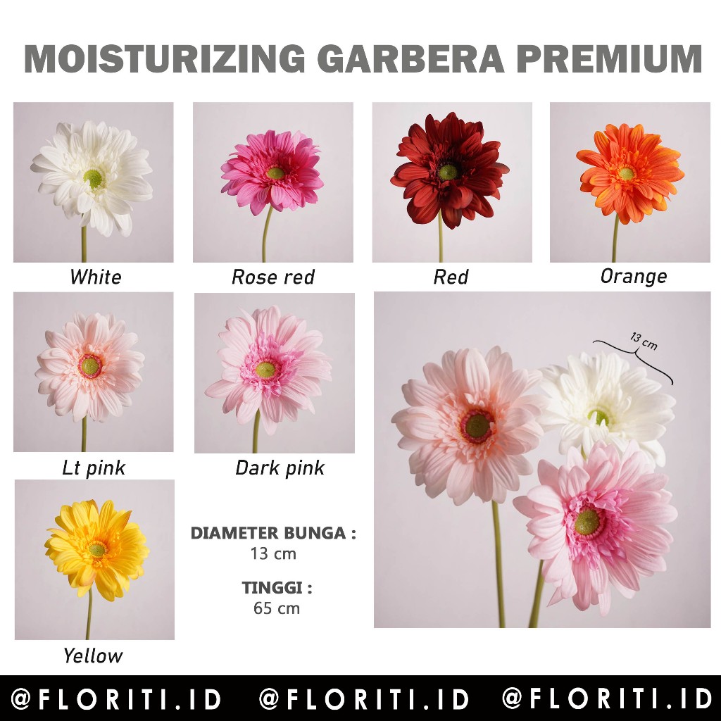 Jual Bunga Moisturizing Garbera Premium/Bunga Dekorasi | Shopee Indonesia