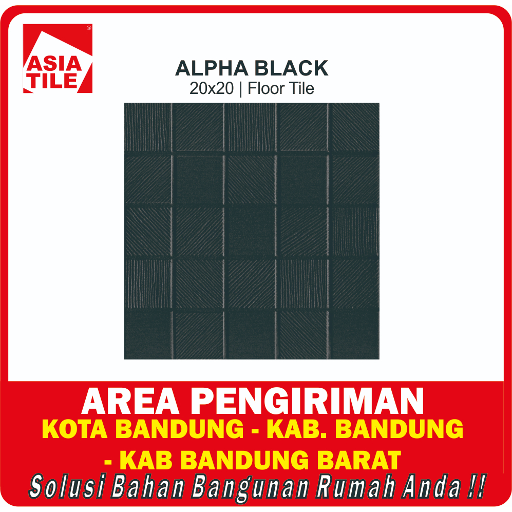 Jual Keramik Lantai Asia Tile 20x20 Alpha Kw 1 Asia Tile Alpha 20x20