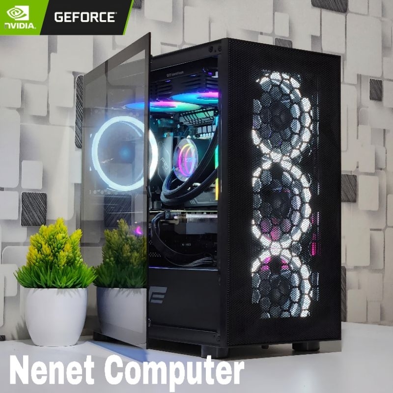 Jual PC Gaming Core i3 12100F RX 6600 8GB 16GB NVMe Shopee
