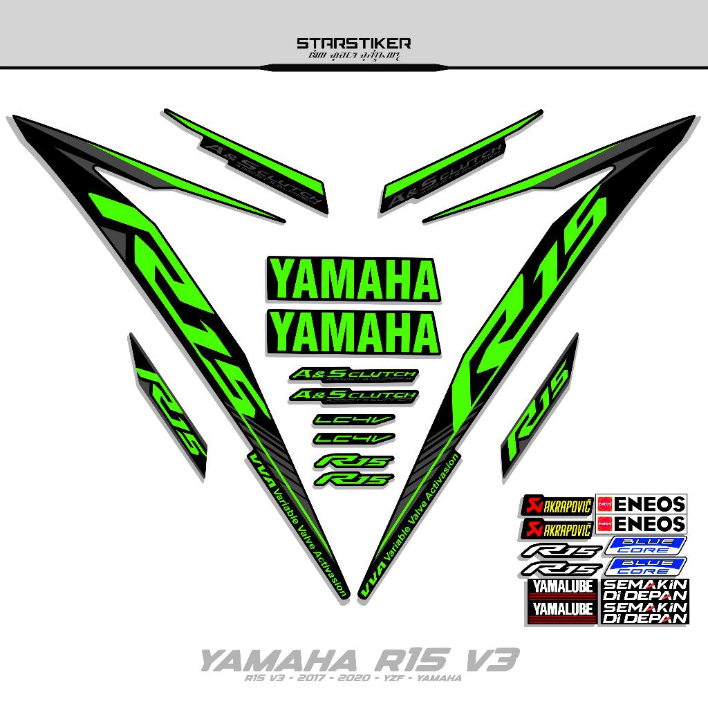 Jual Striping Yamaha R15 V3 Motif 2/Yzf/2017/2018/2019/2020/Decal ...