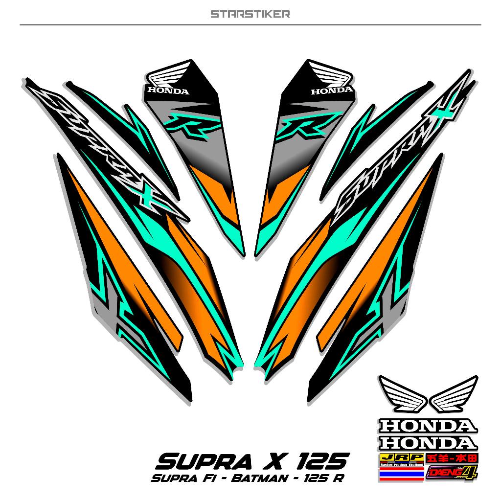 Jual STRIPING SUPRA X 125 R NEW MTF X26 / STIKER SUPRA X 125 FI ...