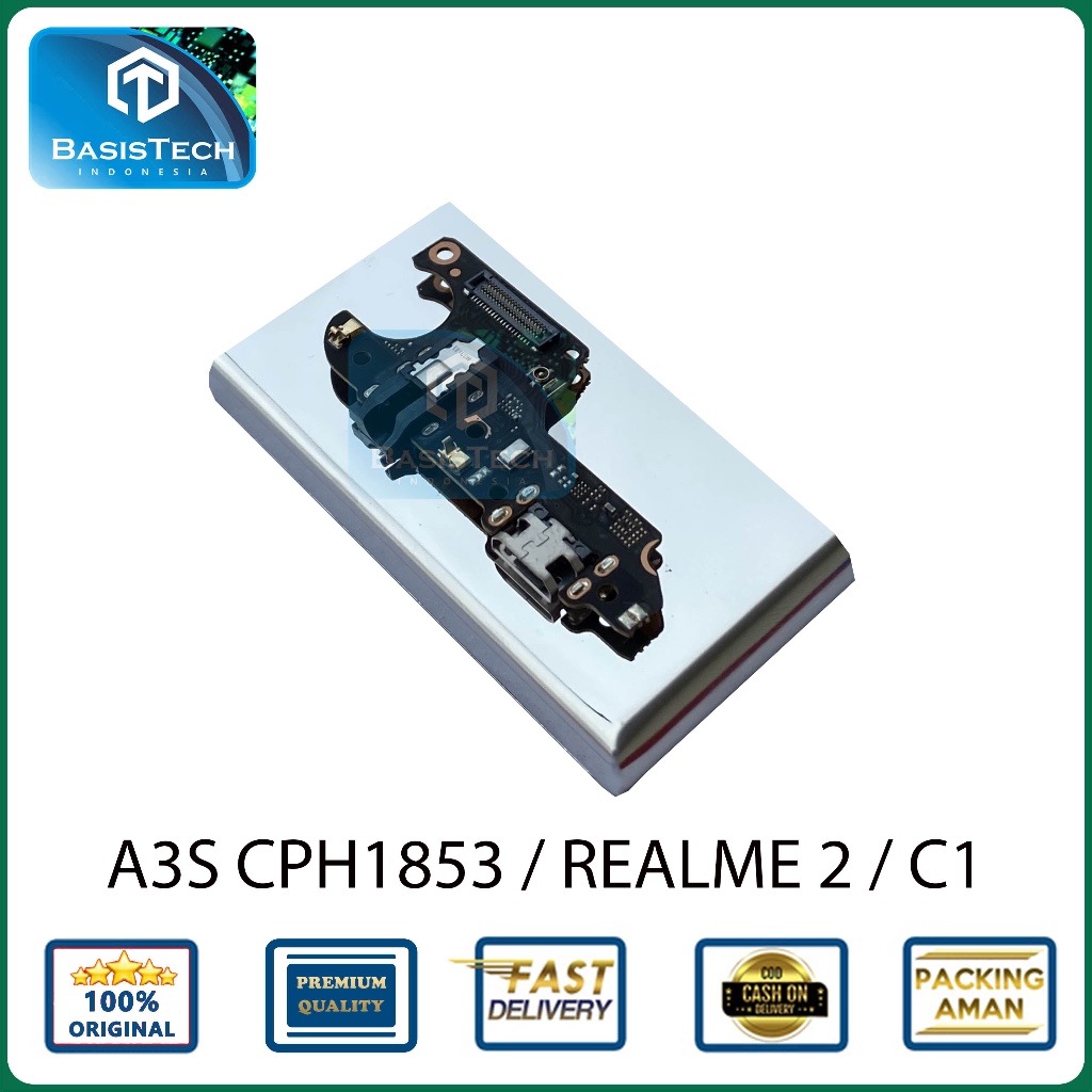 Jual FLEXIBLE KONEKTOR CAS CHARGER OPPO A3S CPH1853 REALME 2 C1