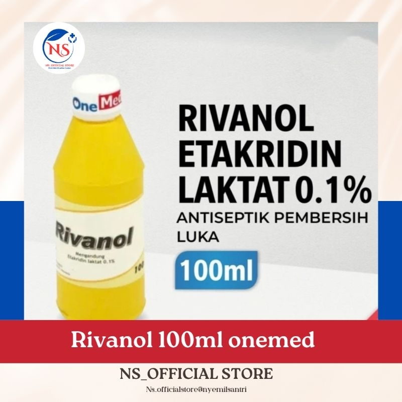 Jual Rivanol onemed 100ml - Rivanol pembersih luka | Shopee Indonesia