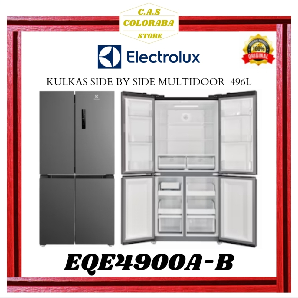 Jual KULKAS ELECTROLUX EQE4900A-B KULKAS SIDE BY SIDE INVERTER ...