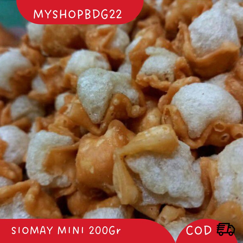 Jual Siomay Mini Siomay Kering Siomay Seblak 200Gr | Shopee Indonesia