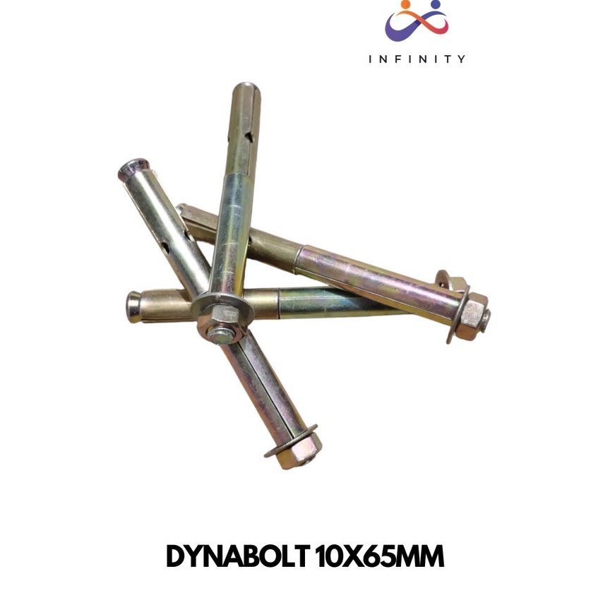 Jual 22 STOK READY INFJ 2 Pcs Dynabolt 1 x 65 Dinabolt Baut Beton ...