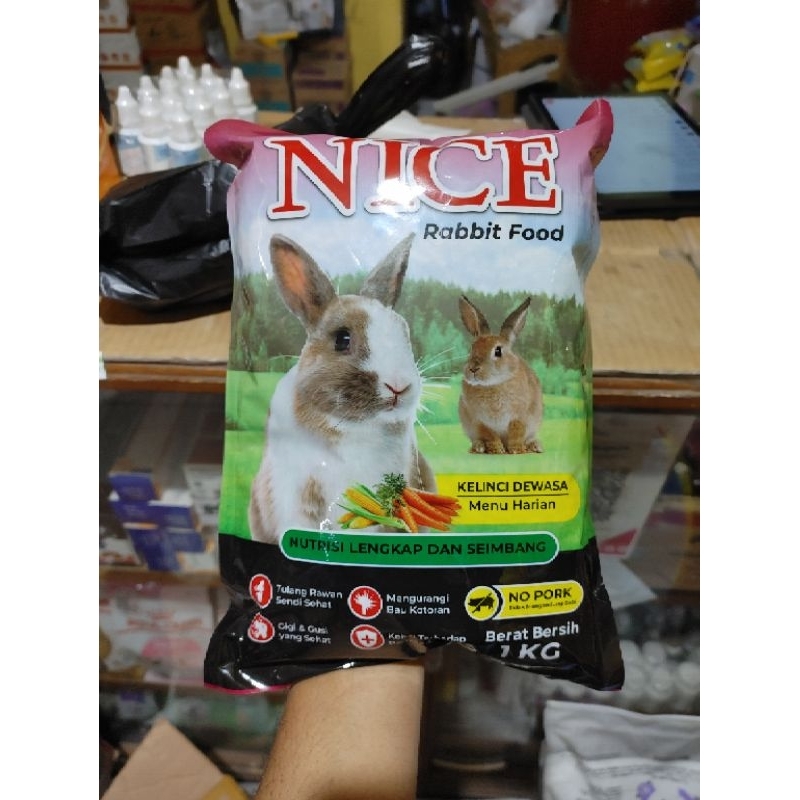 Jual nice rabbit 1kg | Shopee Indonesia