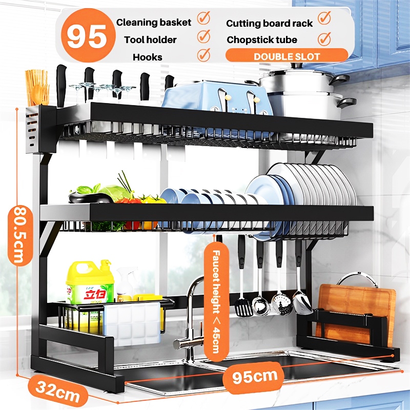 Jual Rak Piring Wastafel Rak Wastafel Dapur Rak Cuci Piring Rak Dapur ...