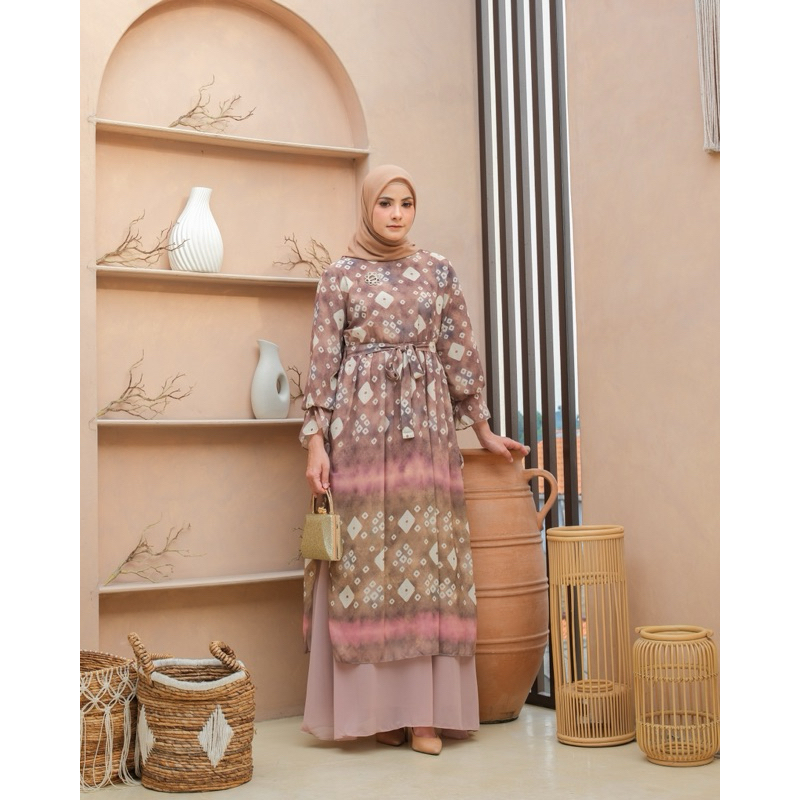 Jual KHAERANI DRESS JUMPUTAN PREMIUM | GAMIS JUMPUTAN | DRESS KEKINIAN ...