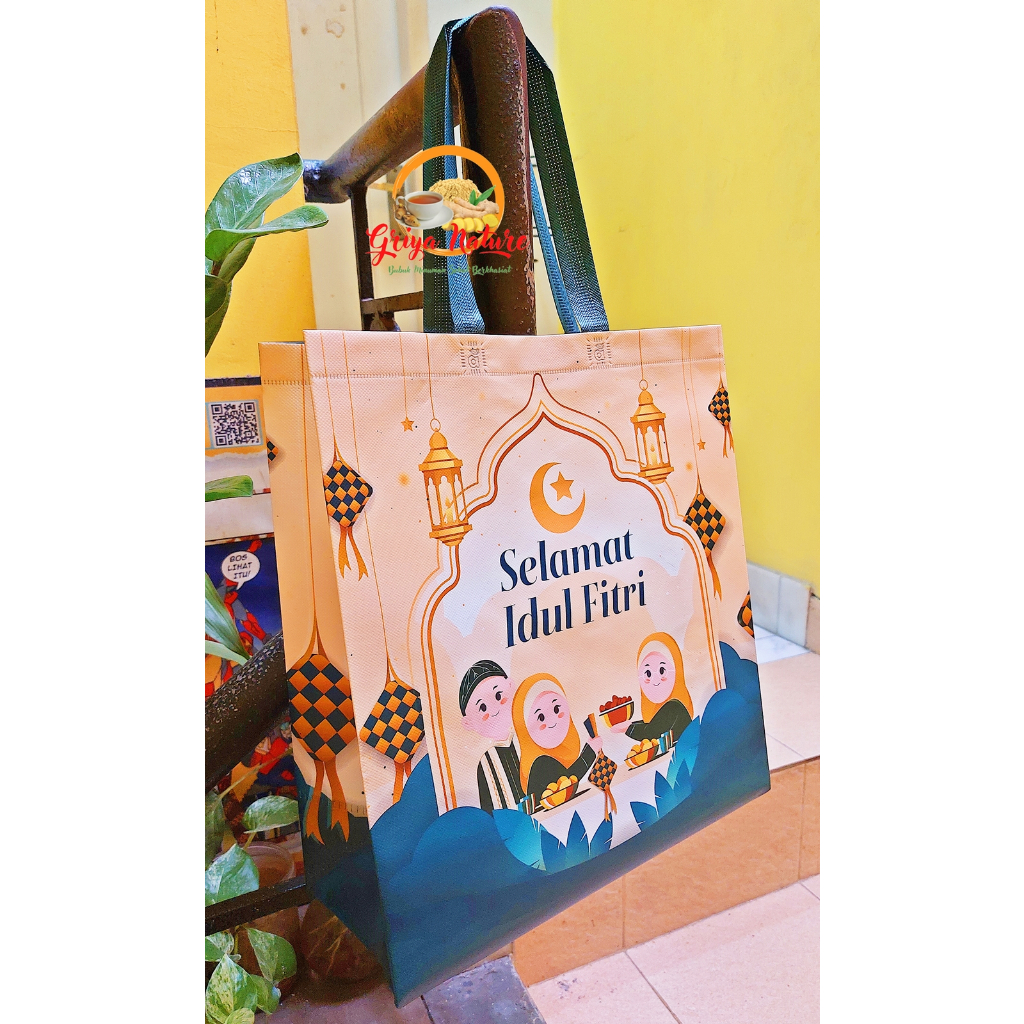 Jual Promo Cod Tas Lebaran Idul Fitri Jumbo Besar X X Cm Muat Beras Sembako Tas Parcel